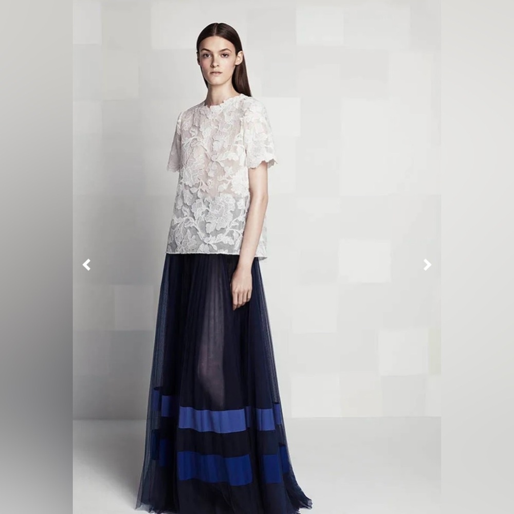 Tadashi Shoji Designer Lace Top